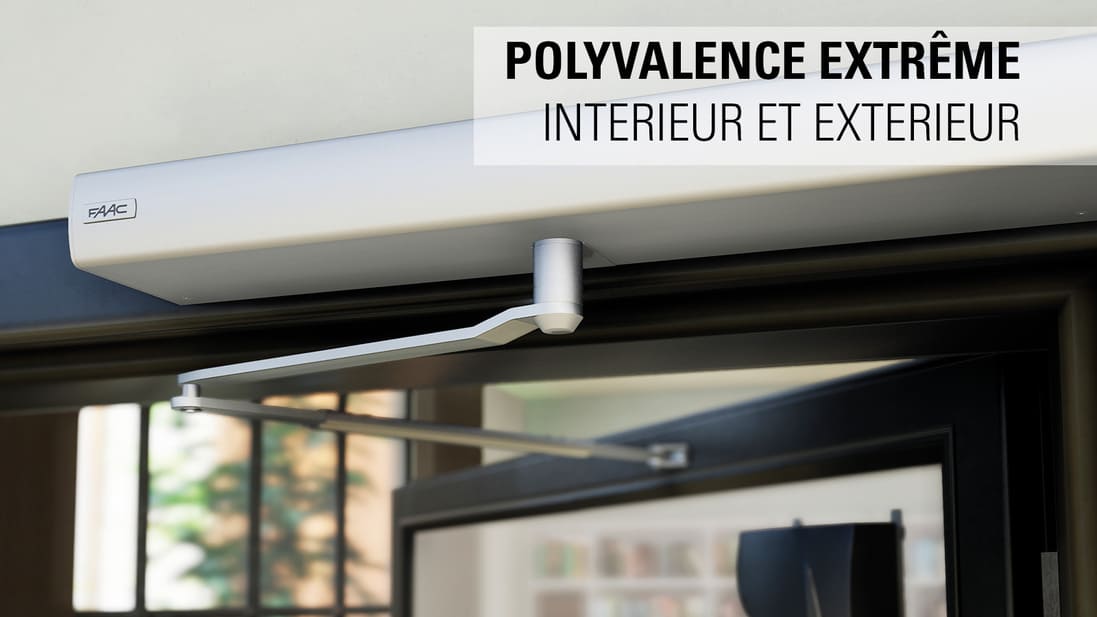 <br>A 952 : Automatisation<br>Nouvelle Génération<br>pour portes battantes